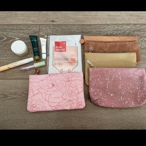 Ipsy makeup sample and bag lot